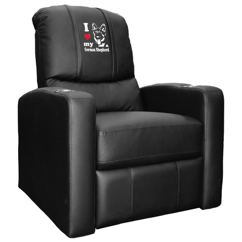 Stealth Recliner with German Shepherd Logo Panel