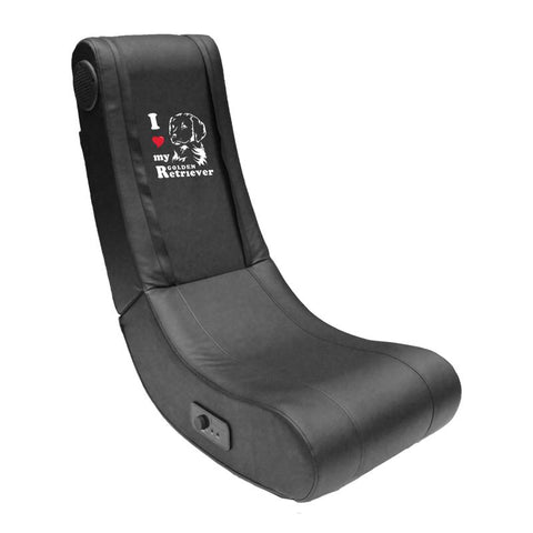 Gaming Chair 100 with Golden Retriever Logo Panel