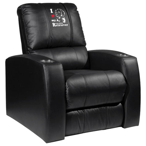 Relax Recliner with Golden Retriever Logo Panel