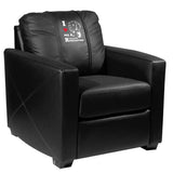 Silver Club Chair with Golden Retriever Logo Panel