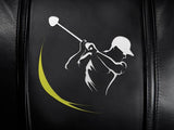 Swivel Bar Stool 2000 with Golf Swing Yellow Logo Panel