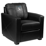 Silver Club Chair with Home Run Swing Logo Panel