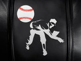 Swivel Bar Stool 2000 with Baseball Pitcher Logo Panel