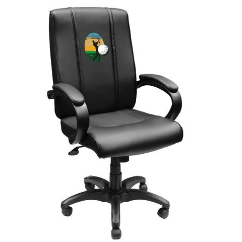 Office Chair 1000 with Tee Shot Logo Panel