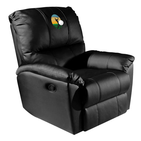 Rocker Recliner with Tee Shot Logo Panel