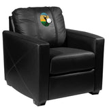 Silver Club Chair with Tee Shot Logo Panel
