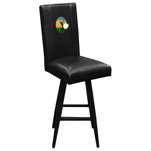 Swivel Bar Stool 2000 with Tee Shot Logo Panel