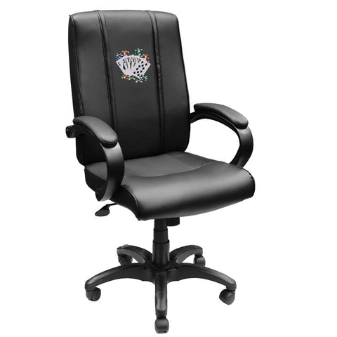 Office Chair 1000 with Royal Flush Logo Panel