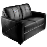 Silver Loveseat with Royal Flush Logo Panel