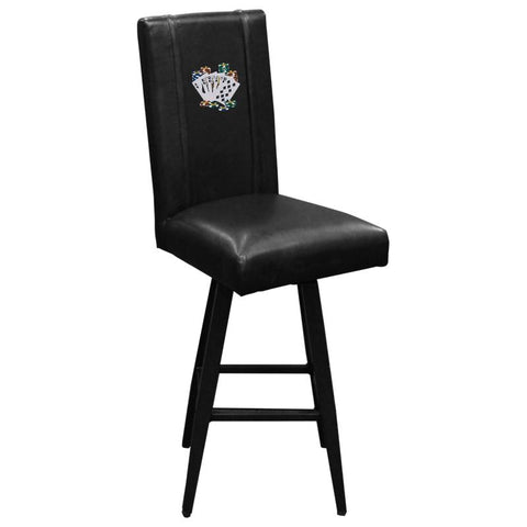 Swivel Bar Stool 2000 with Royal Flush Logo Panel