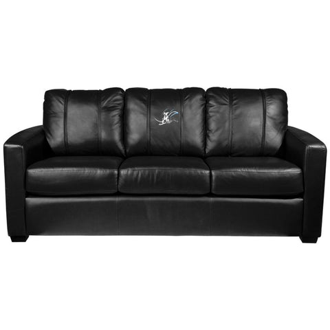Silver Sofa with Snowboard Indy Logo Panel