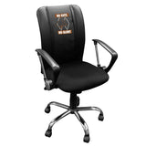 Curve Task Chair with Ski No Guts No Glory Logo Panel