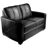 Silver Loveseat with Ski Jump Logo Panel