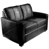 Silver Loveseat with Ski Cross Country Logo Panel