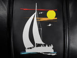 Rocker Recliner with Sailing Sunset Logo Panel
