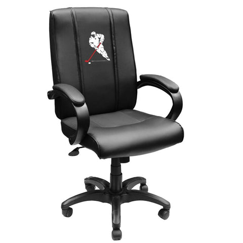 Office Chair 1000 with Hockey Center Logo Panel