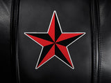 Swivel Bar Stool 2000 with Red Nautical Star Panel