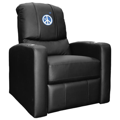Stealth Recliner with Peace Sign Blue Logo Panel