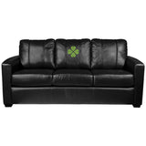 Silver Sofa with Celtic Clove Logo Panel