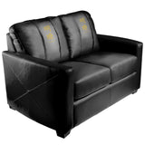 Silver Loveseat with Clarity Logo Panel