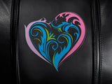 Swivel Bar Stool 2000 with Floral Heart Logo Panel