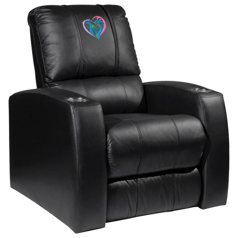 Relax Recliner with Floral Heart Logo Panel