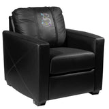 Silver Club Chair with Music Notes Logo Panel