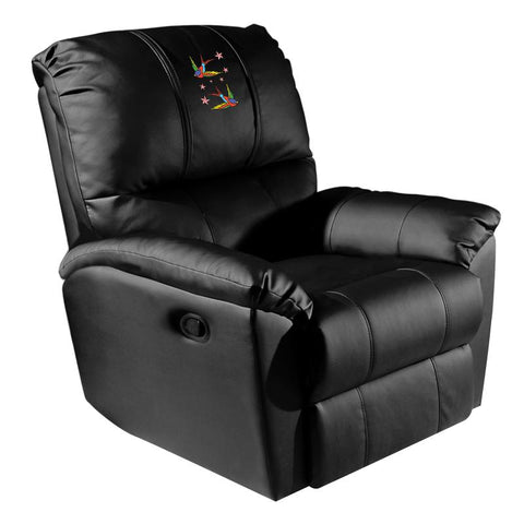 Rocker Recliner with Swallows with Nautical Stars Panel