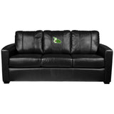 Silver Sofa with Avocado Logo Panel