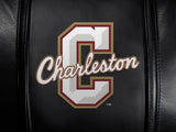 Silver Sofa with Charleston Cougars Logo