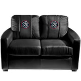Silver Loveseat with Toronto Raptors Logo