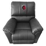 Rocker Recliner with Rutgers Scarlet Knights Head Logo