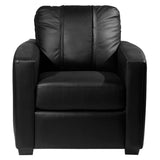 Silver Club Chair with Clarity Logo Panel