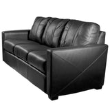 Silver Sofa with World's Greatest Dad Logo Panel
