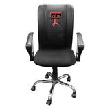 Curve Task Chair with Texas Tech Red Raiders Logo