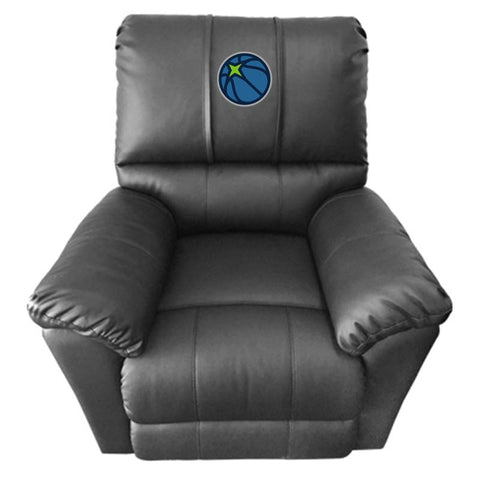 Rocker Recliner with Minnesota Timberwolves Logo