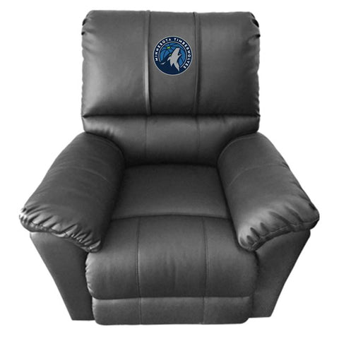 Rocker Recliner with Minnesota Timberwolves Primary Logo