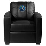 Silver Club Chair with Minnesota Timberwolves Secondary Logo