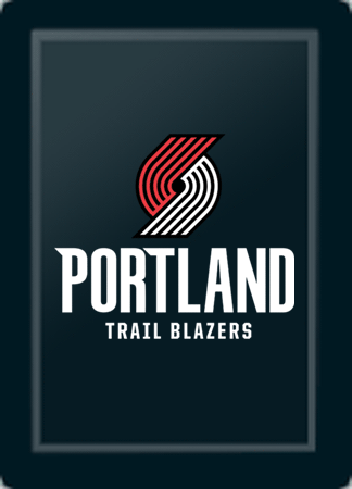 Portland Trailblazers Secondary Logo Panel