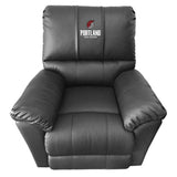 Rocker Recliner with Portland Trailblazers Secondary Logo