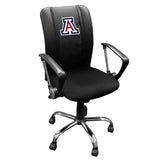 Curve Task Chair with Arizona Wildcats Logo