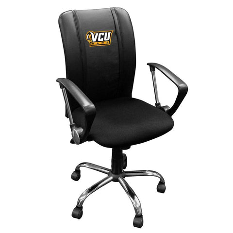 Curve Task Chair with Virginia Commonwealth Rams Logo
