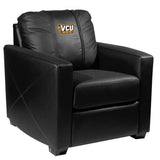 Silver Club Chair with Virginia Commonwealth Rams Logo