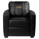 Silver Club Chair with Golden State Warriors Champions Logo