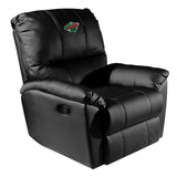 Rocker Recliner with Minnesota Wild Logo