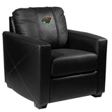 Silver Club Chair with Minnesota Wild Logo