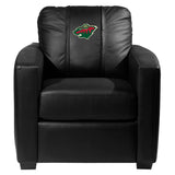 Silver Club Chair with Minnesota Wild Logo