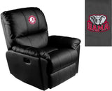Rocker Recliner with Alabama Crimson Tide Logo