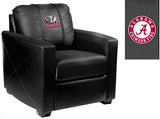 Silver Club Chair with Alabama Crimson Tide Elephant Logo