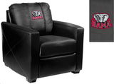 Silver Club Chair with Alabama Crimson Tide Elephant Logo